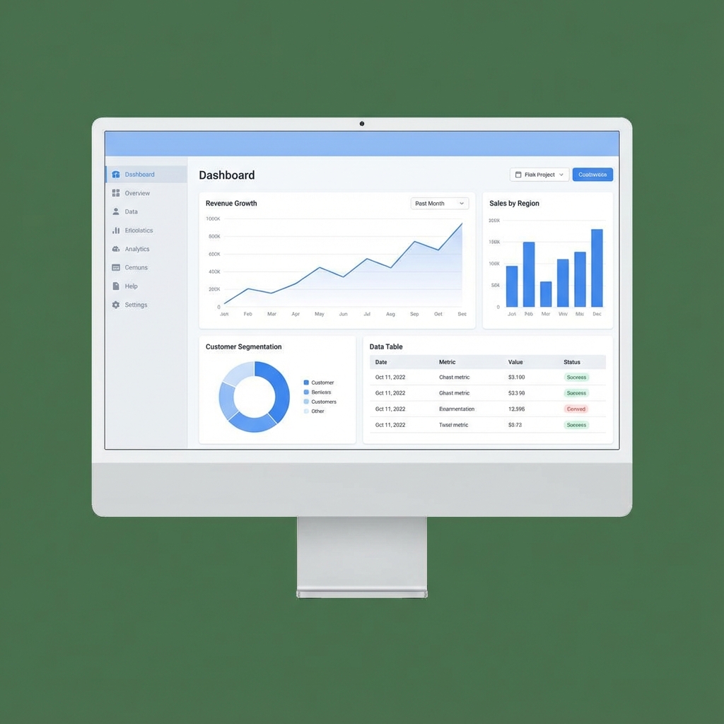 Novasoft business dashboard interface